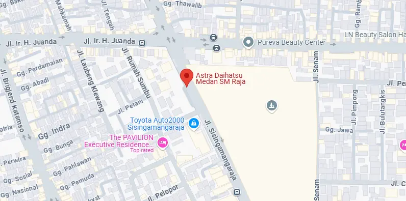Maps Daihatsu Medan